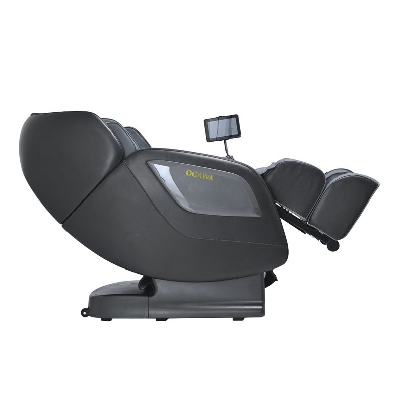 أوجاوا كرسي مساج سونك إكس اوجاوا رمادي – كرسي مساج كهربائي كامل للجسم – تقنية الجاذبية الصفرية – نظام SL للظهر – مساج حراري ووسائد هوائية – شاشة لمس وسماعات بلوتوث - Image 3